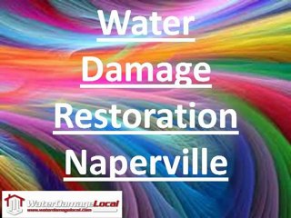 Naperville Water Damage Restoration