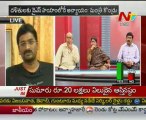 Live show with KSR  DC Ch V Krishna Rao  TDP Nannapaneni Rajakumari   YSR Srinivas   02