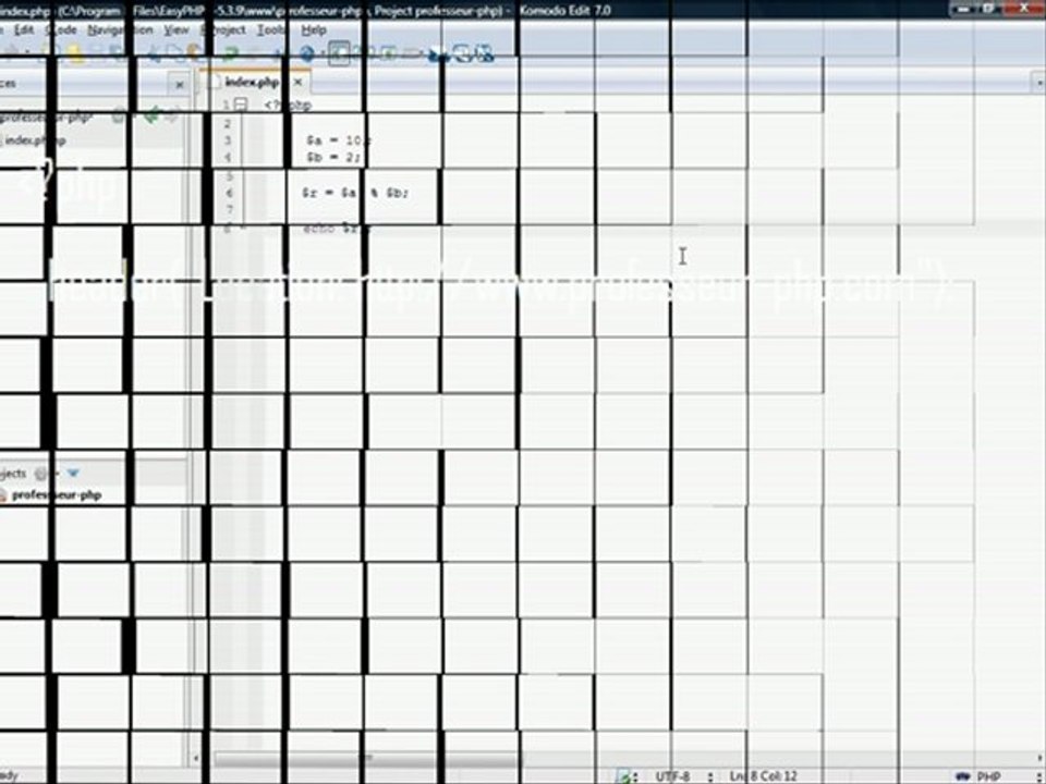 Opérateurs Arithmétiques PHP - Apprendre PHP avec Professeur-PHP.com