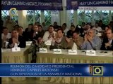 Capriles anunció recolección de firmas para Ley de Misiones