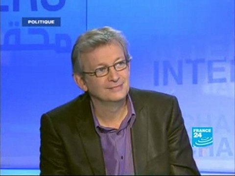 1-Pierre Laurent, Secrétaire national du PCF sur FRANCE 24