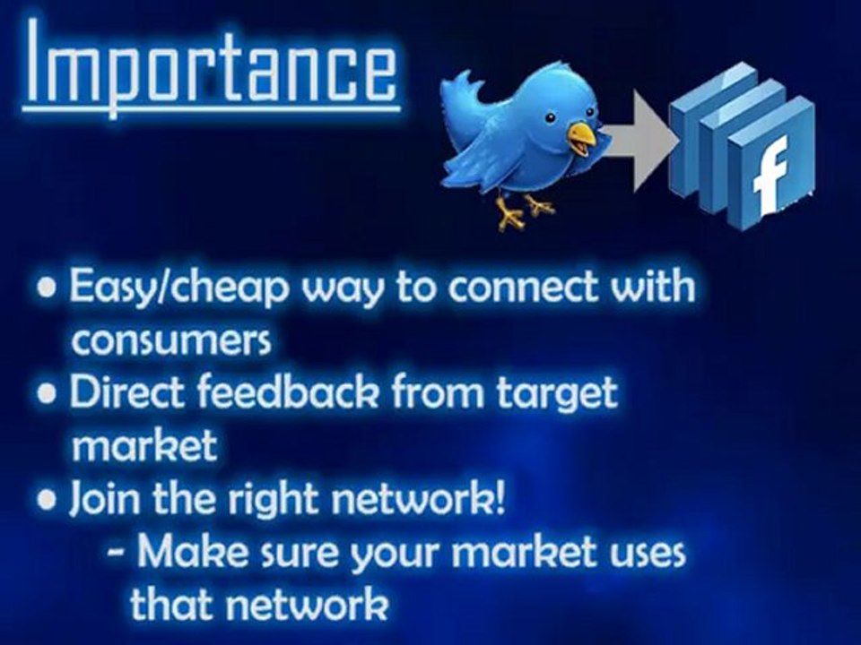 Creating Social Network Profiles for Business