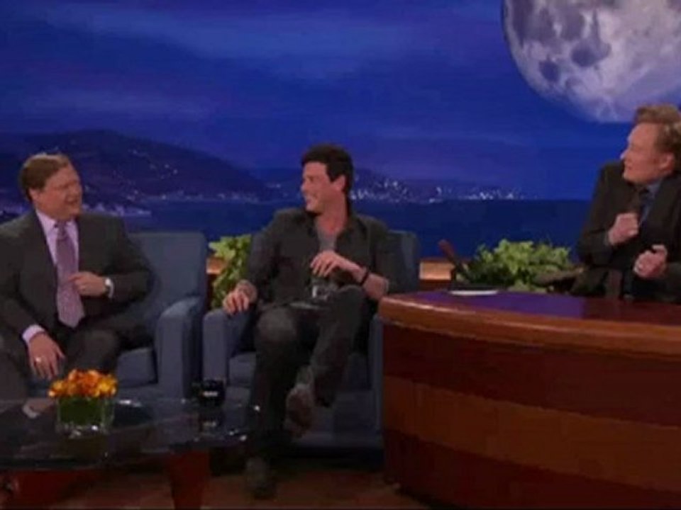 Cory Monteith Conan