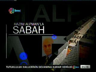 NAZIM ALPMAN'LA SABAH 10.04.2012
