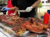 Make a Pig Roast Easily with La Caja China