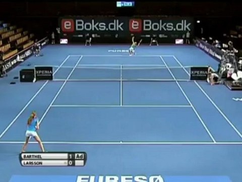 Barthel batte Larsson - Copenhagen, 1° turno