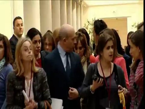 Rajoy da plantón a los periodistas