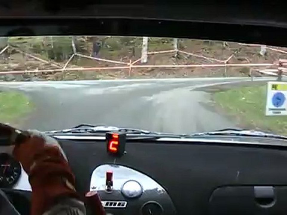 Rallye Val d'Agout 2012 - Es7 - Lamouret / Delpech 4ème temps scratch