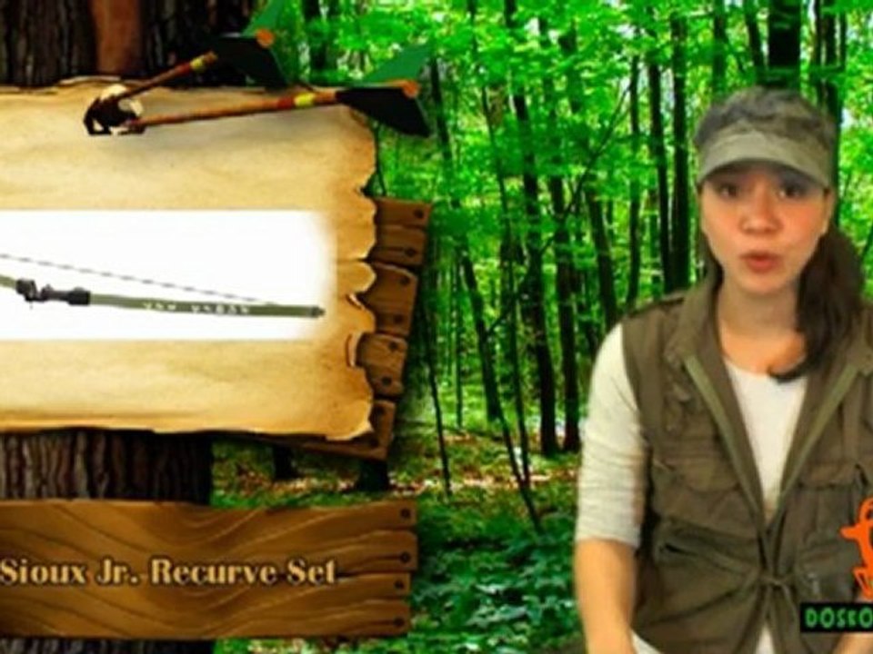 Bow Lil' Sioux Junior Recurve Bow Set Review video Dailymotion