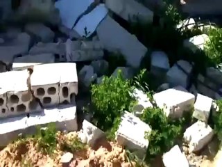 فري برس حمص القصير القذائف تتساقط على المدينة  والمزارع10 4 2012 ج2