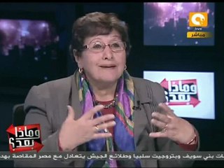 وماذا بعد: فريدة النقاش: ظهور بطرس غالي في لندن