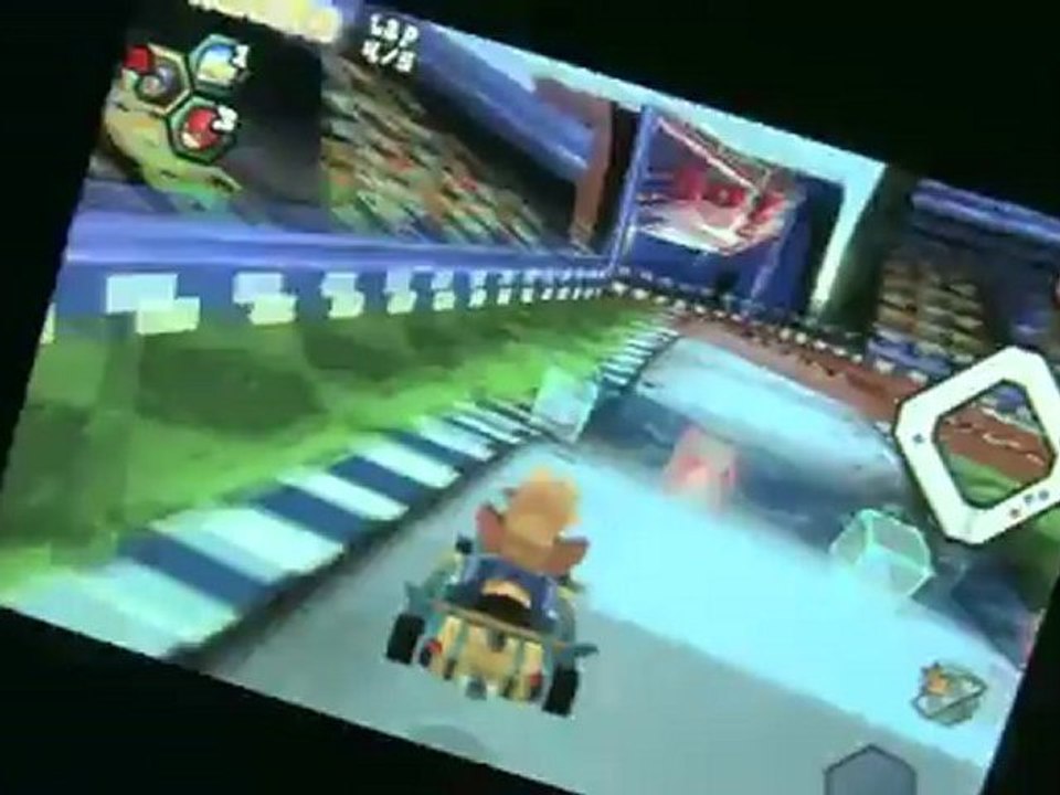 Classic Game Room - KRAZY KART RACING for iPod review
