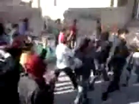 فري برس حلب منبج مظاهرة رائعة 10 4 2012