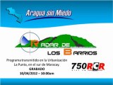 Radar de los Barrios Radio desde La Punta en Maracay 1