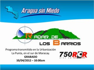 Radar de los Barrios Radio desde La Punta en Maracay 3