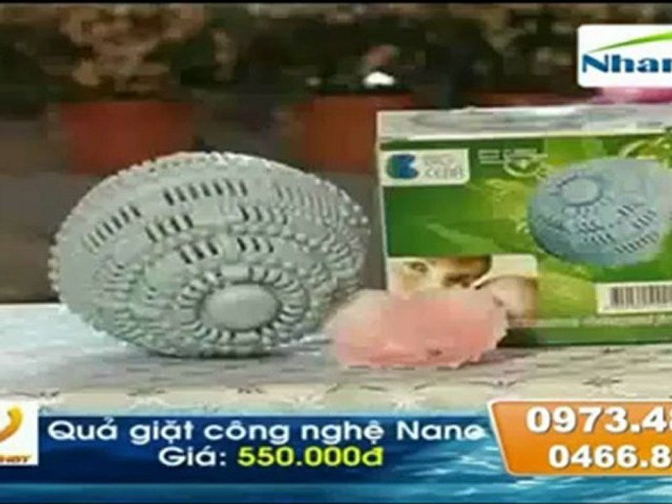 Quả bóng giặt NANO , giặt quần áo không cần xà phòng - Nhanh24h.vn