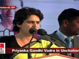 Priyanka Gandhi Vadra in Unchahar (Raebareli) Congress respects the right of the people
