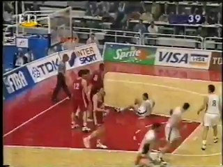 Final - 4 Σαραγόσα, 1995: Ολυμπιακός - Παναθηναϊκός 58-52