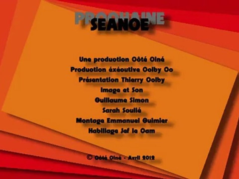 PROCHAINE SEANCE OUTRODUCTION