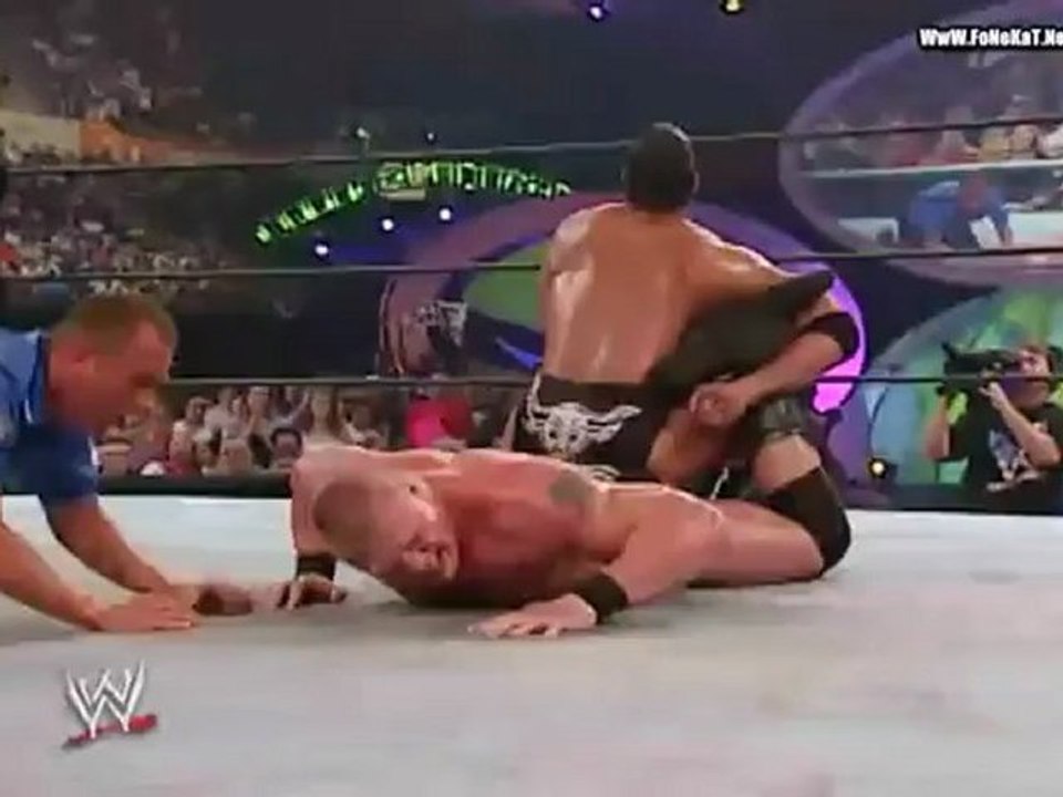 Brock Lesnar vs The Rock-Summerslam 2002-Undisputed Championship