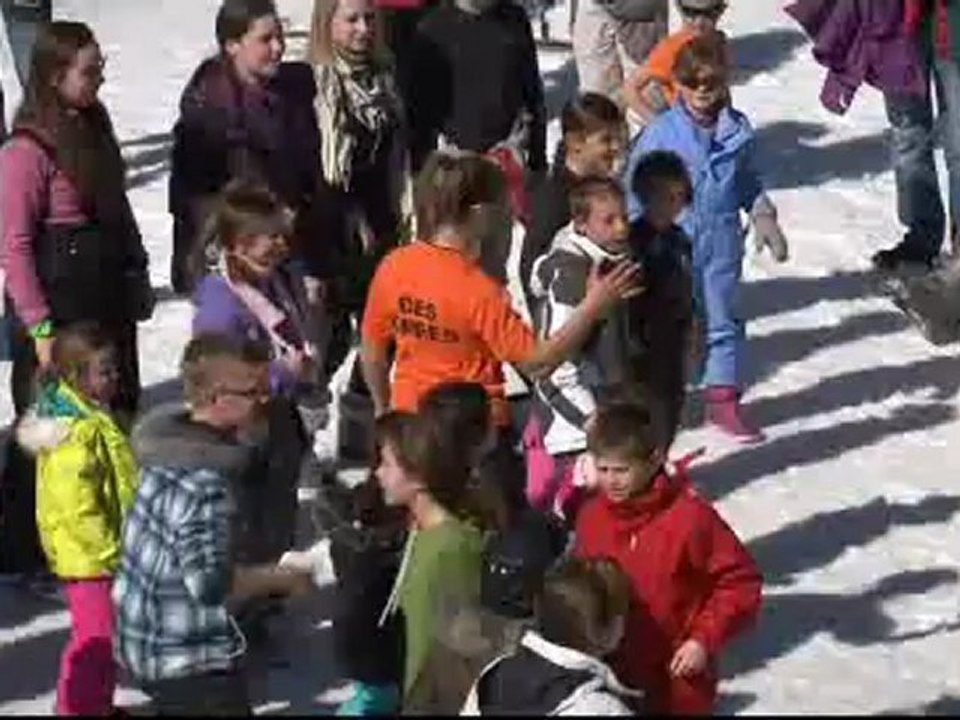 Une journée aux Orres - février 2012