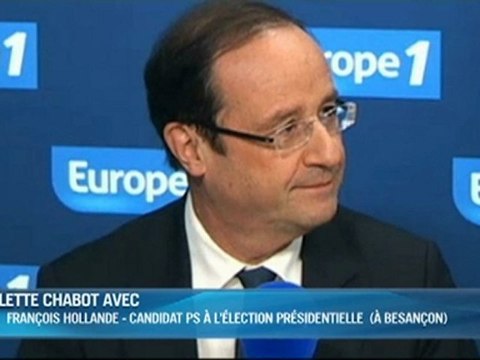 Hollande : Je n'aurai pas les outrances de Sarkozy