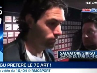 Zap Info : Sirigu préfère le cinéma à l'OM