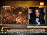 وصول الالاف من المتظاهرين الي ميدان التحرير.