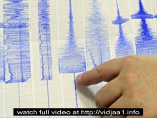 The U.S. Geological Survey said the powerful quake was centered 20 miles