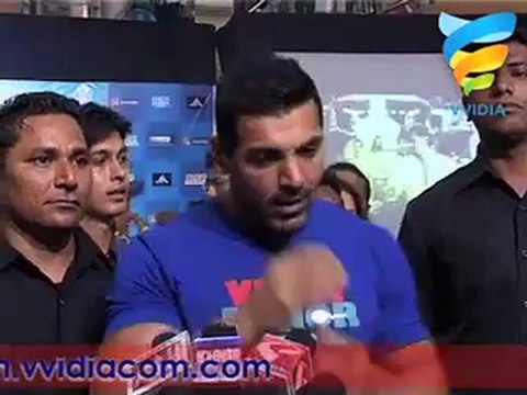 John Abraham Promotes Vicky Donor