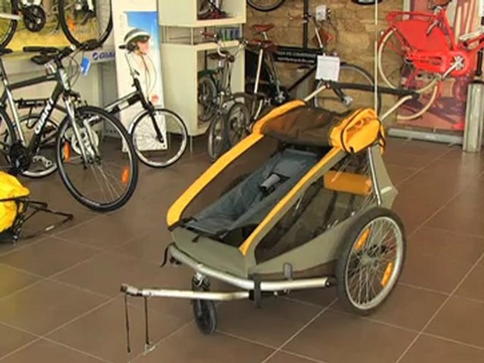 Croozer kid for 2 by Lyon Cycle Chic - Vidéo Dailymotion