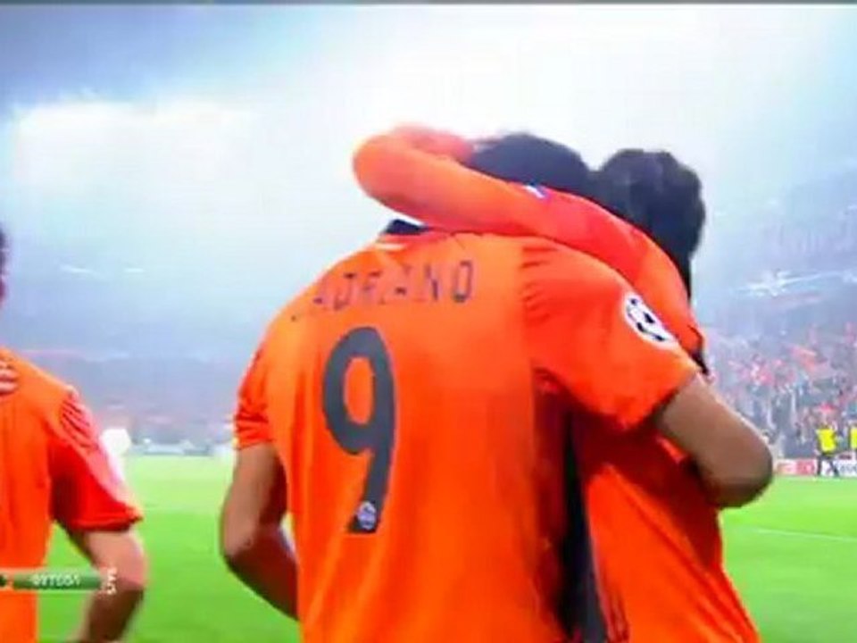 ЛЧ 2011/12. 3 тур. Шахтер - Зенит 2-2 (2-1 Луис Адриано)