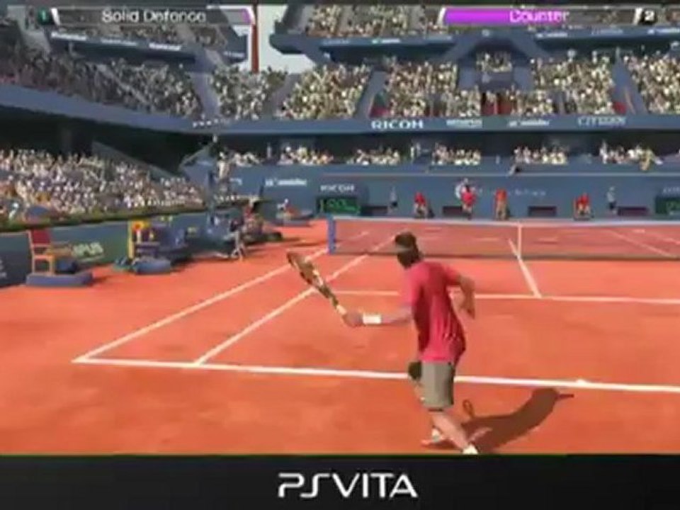 Trailer de Virtua Tennis 4 : World Tour Edition sur PS Vita