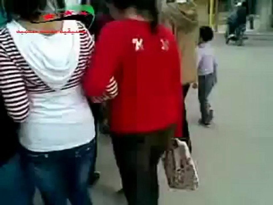 فري برس  ريف حماه المحتلة مدينة سلمية اعتصام نسائي 10   4   2012