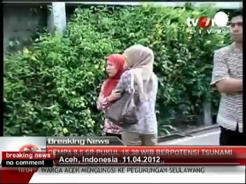 Séisme au large de Sumatra : alerte au... - no comment