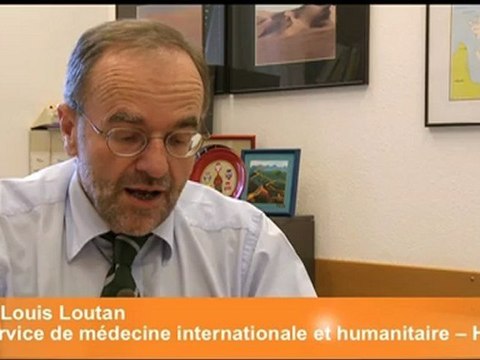 Pr Louis Loutan. La médecine internationale et humanitaire.