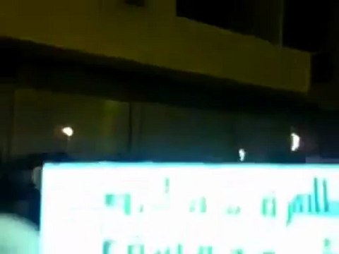 فري برس ريف دمشق بيت سحم مظاهرة مسائية من جامع فاطمة الزهراء 10 4 2012