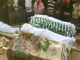 فري برس حماة المحتلة كفرزيتا الصلاة على شهداء محرقة كفرزيتا 10 04 2012