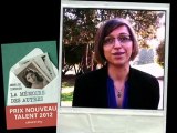 Interview Annelise Corbrion, lauréate 2012 du Prix Nouveau Talent Fondation Bouygues Telecom - Metro