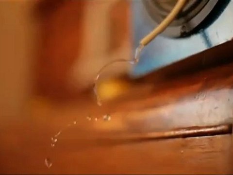 Goutte d'eau statique