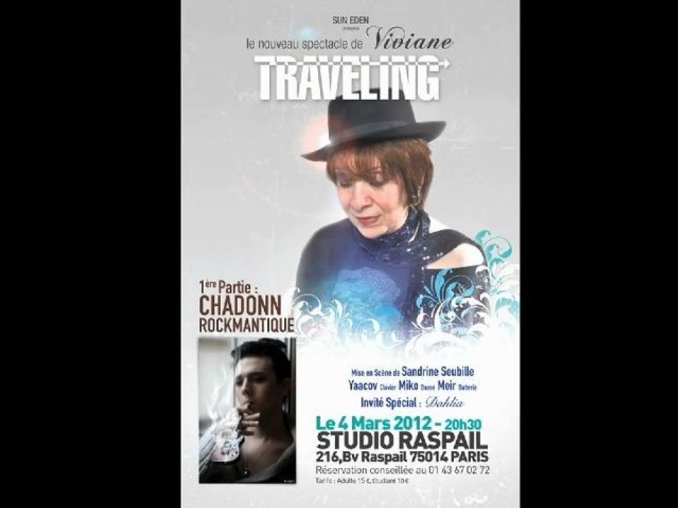 TRAVELING : le nouveau spectacle de Viviane
