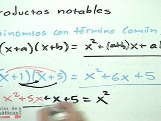 Binomio con término común - HD