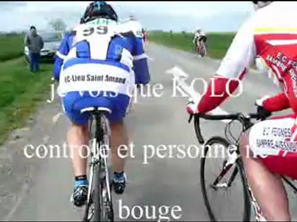 BANTIGNY 2012 Course des 4 Caméra embarquée