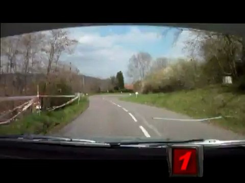 Caméra embarquée rallye des Monts du Lyonnais 2012