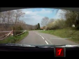 Caméra embarquée rallye des Monts du Lyonnais 2012