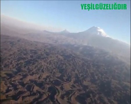 IĞDIR OVASI VE AĞRI DAĞI GÖKYÜZÜNDEN YAPILAN ÇEKİM