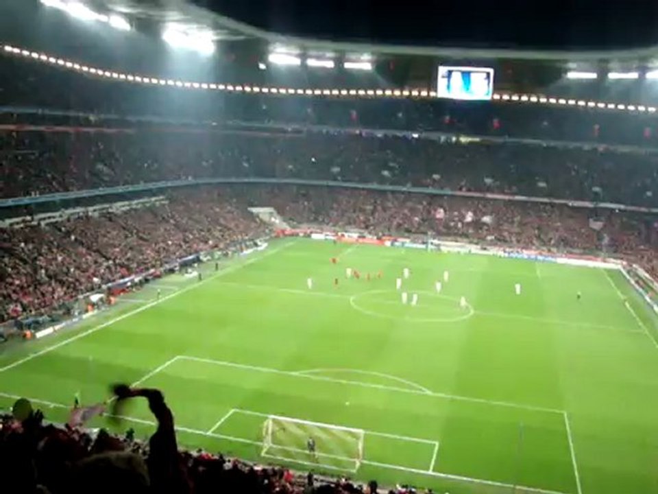 Stadion 1-0 Ribery FC Bayern gegen Real Madrid 17.04.2012