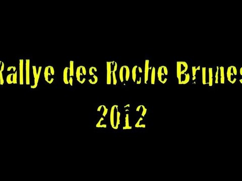 Rallye Roches Brunes 2012
