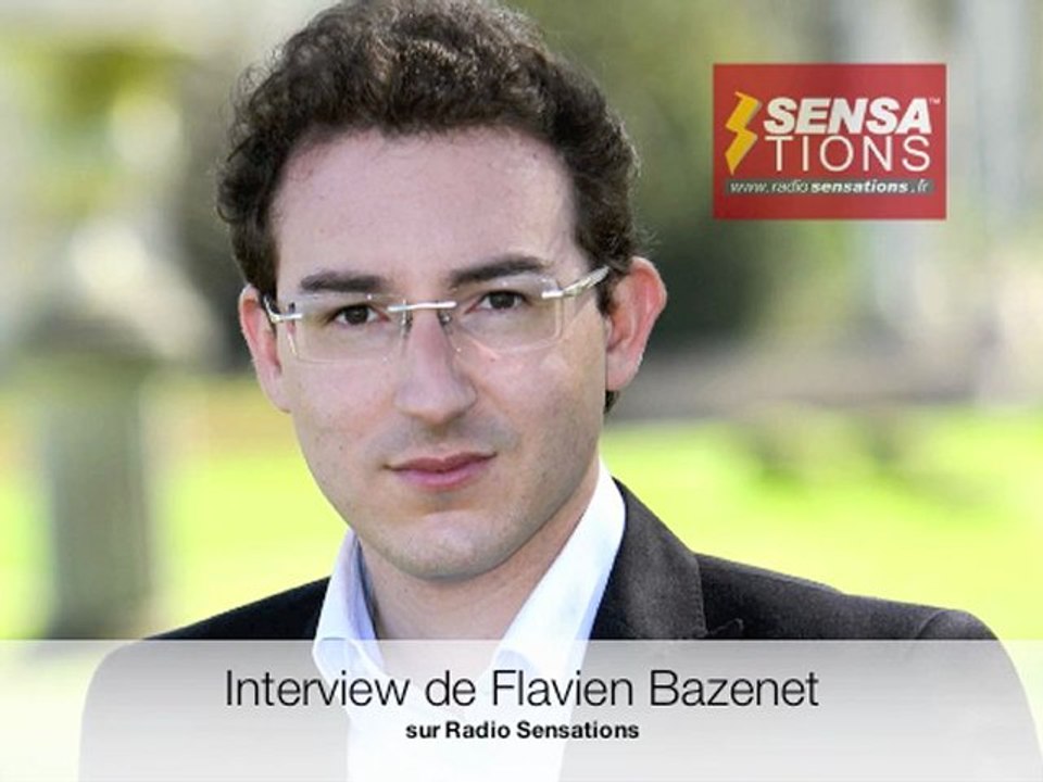 Interview de Flavien Bazenet pour François Bayrou sur Radio Sensations