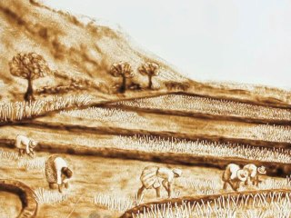 Film dessin sur sable pour film publicitaire :: Fort Dauphin